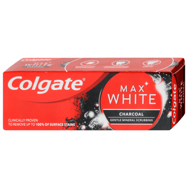 Pasta za zube COLGATE Max white charcoal 20ml 0
