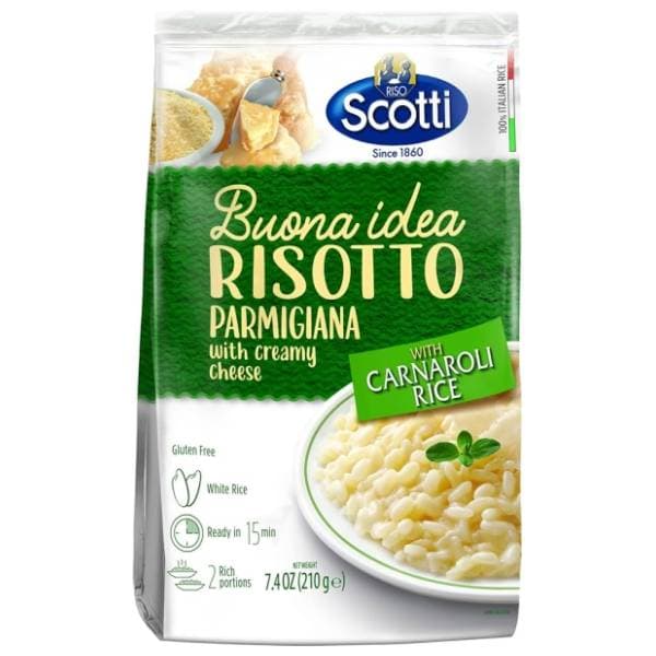 Riža SCOTTI rižoto s parmezanom 210g 0
