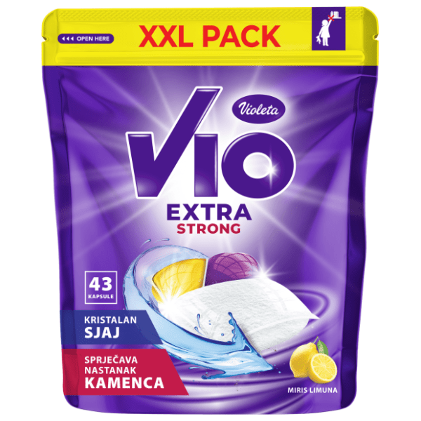 Tablete VIOLETA Extra strong limun 43kom 0