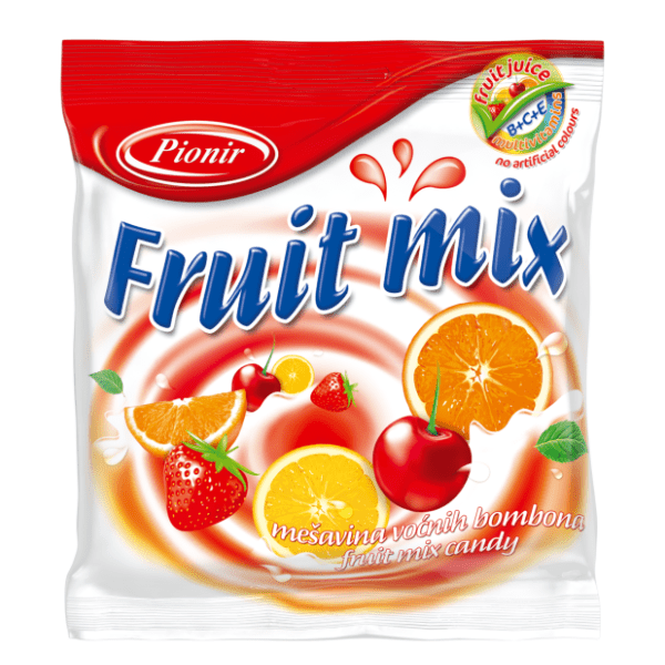 Bomboni PIONIR fruit mix 300g 0
