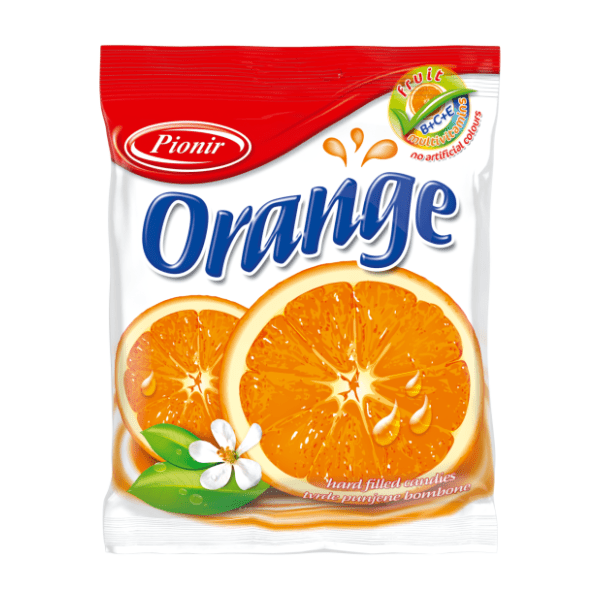 Bomboni PIONIR Orange 100g 0