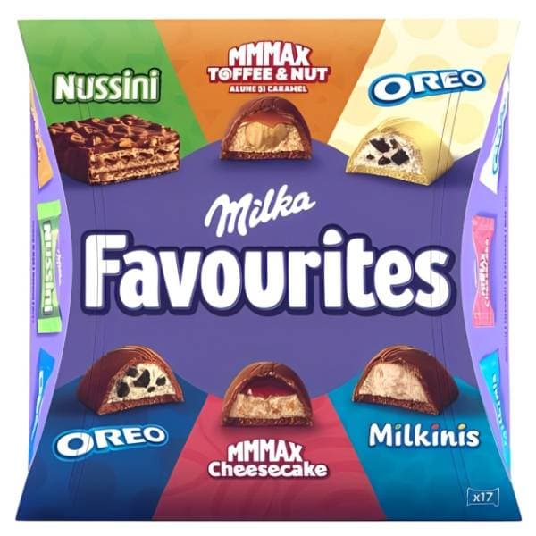 Bombonijera MILKA favourites 158g 0