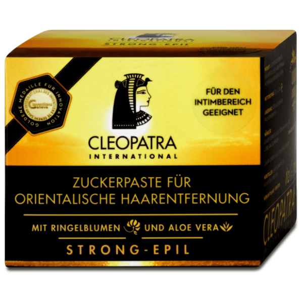 CLEOPATRA šećerna pasta za egipatsku depilaciju strong 120g 0