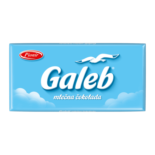 Čokolada PIONIR Galeb mliječna 80g 0
