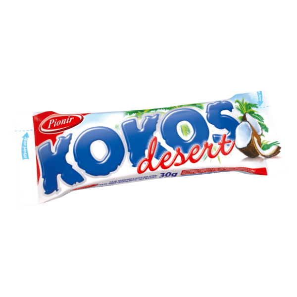 Čokoladica PIONIR Kokos desert 30g 0