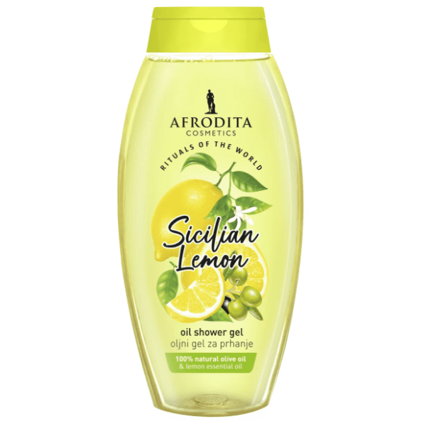 Gel za tuširanje AFRODITA sicilian lemon 250ml 0