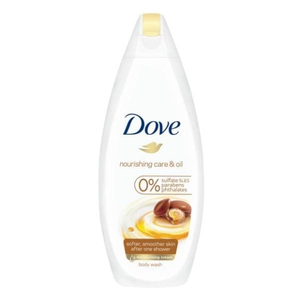 Gel za tuširanje DOVE Nourishing care argan oil 250ml 0