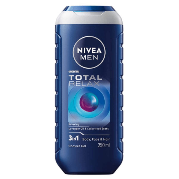Gel za tuširanje NIVEA Men total relax 3u1 250ml 0