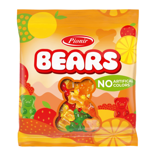 Gumeni bomboni PIONIR Bears 100g 0