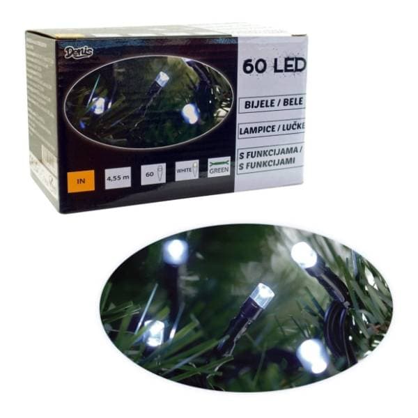 Lampice LED 60kom 8 funkcija Denis 52-110000 0