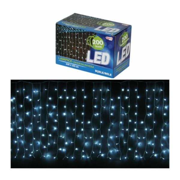 Lampice LED zavjesa 200kom Denis 52-181000 0