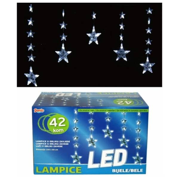 Lampice LED zavjesa 42kom Denis 52-183000 0