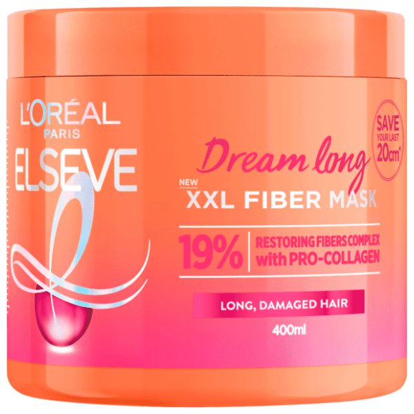L'OREAL Elseve dream long XXL fiber maska za kosu 400ml 0