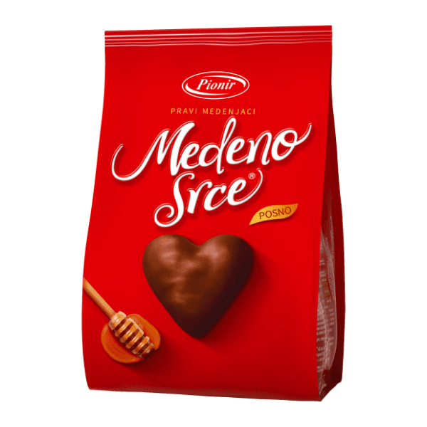 PIONIR Medeno srce 350g 0
