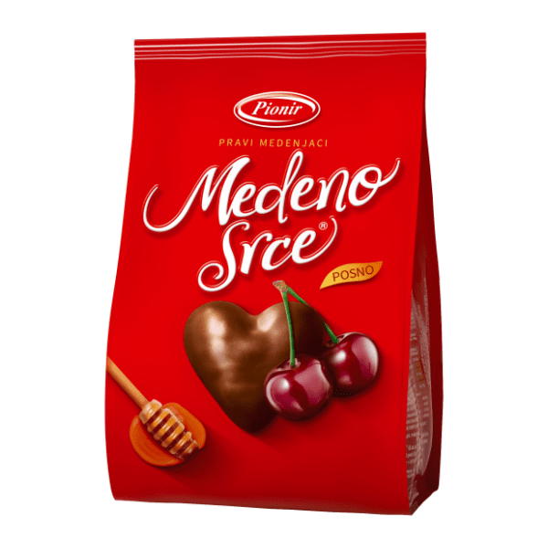 PIONIR Medeno srce višnja 150g 0