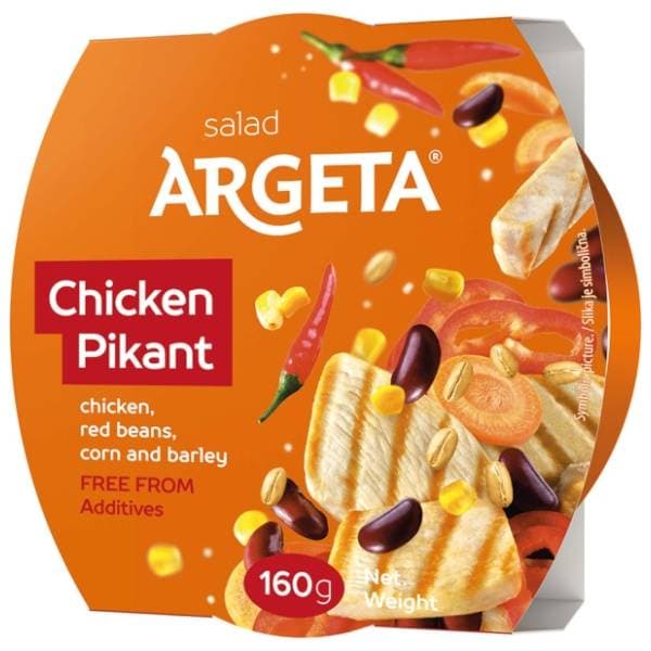 Salata ARGETA Chicken pikant 160g 0