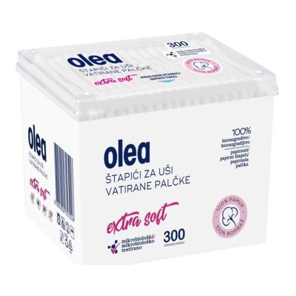 Štapići za uši OLEA 300kom 0