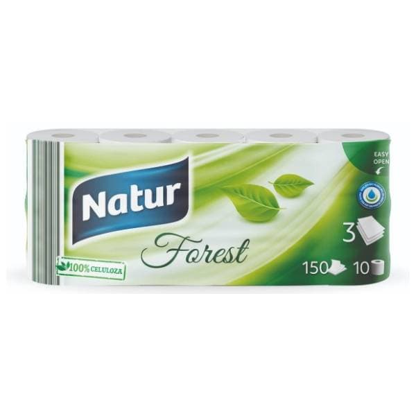 Toaletni papir NATUR forest 3 sloja 10 kom 0