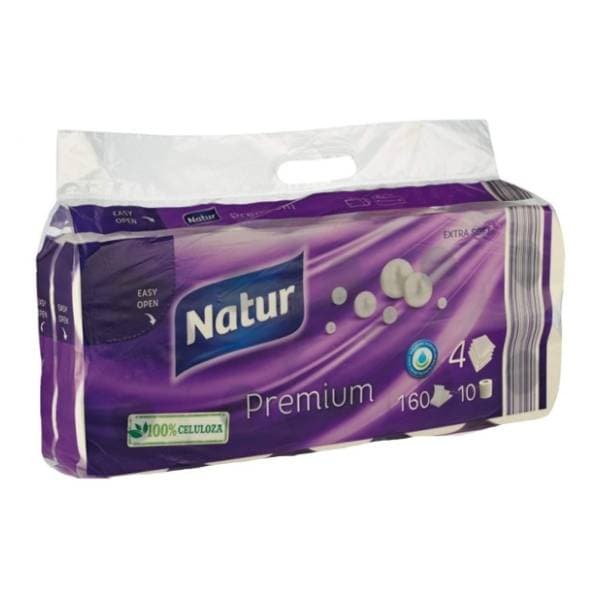 Toaletni papir NATUR premium 4 sloja 10 kom 0