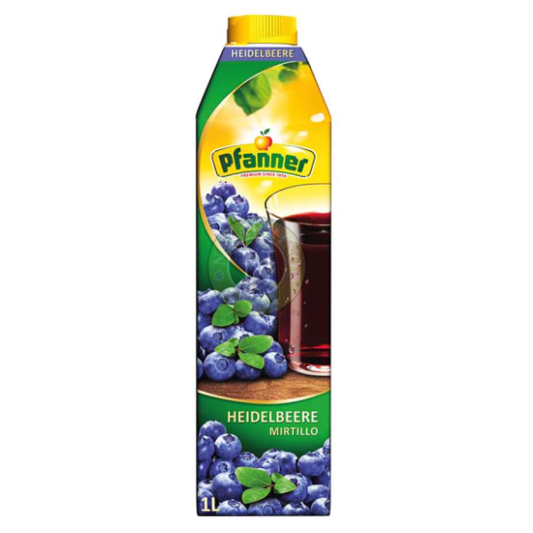 Voćni sok PFANNER borovnica 1l 0