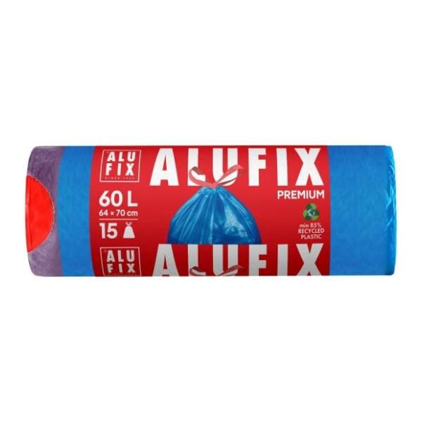 ALUFIX vreće za smeće s trakicom 60l 15kom 0