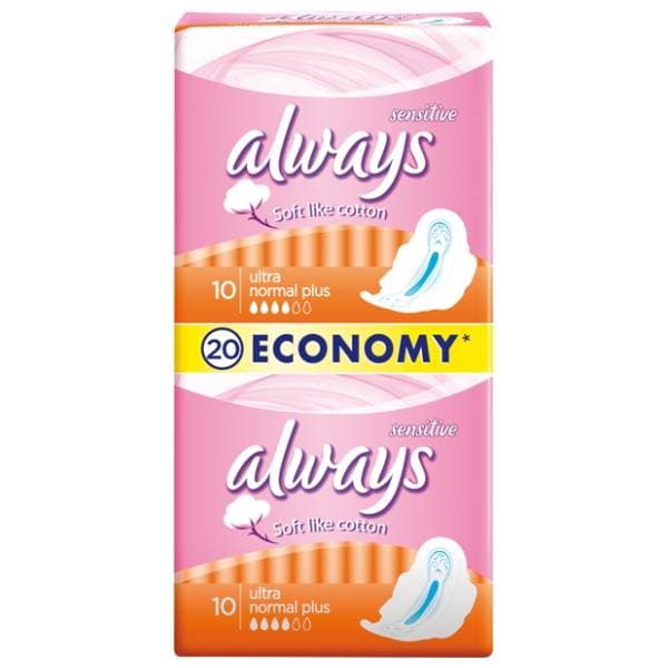 ALWAYS Sensitive Plus ulošci 20kom 0