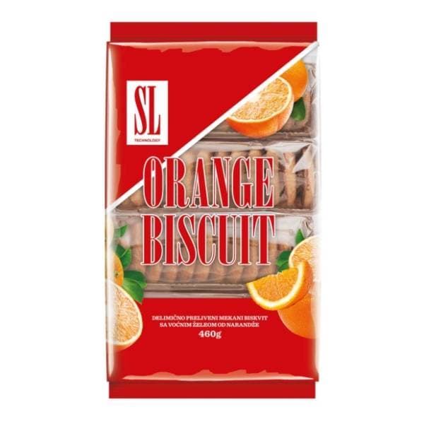 Biskvit SWISSLION Eurobiscuit naranča XXL 460g 0