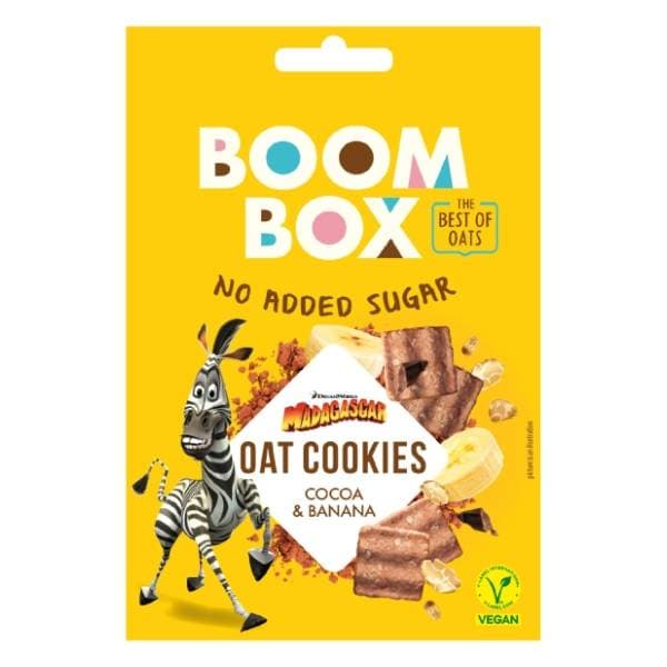 BOOM BOX zobeni keks banana kakao 50g 0