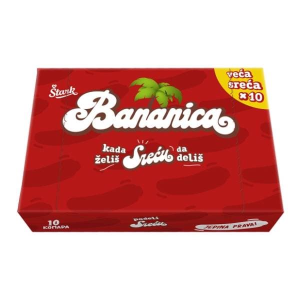 Čokoladica ŠTARK Bananica 250g 0