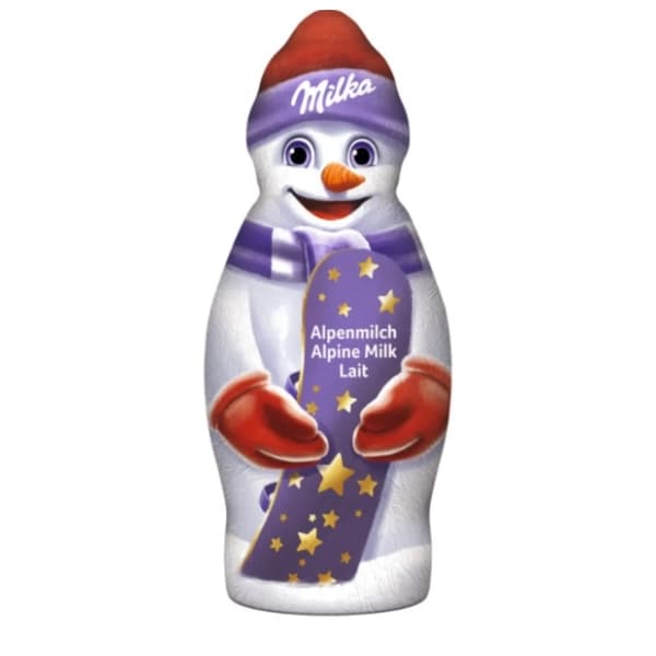 Čokoladna figura MILKA snowman 50g 0
