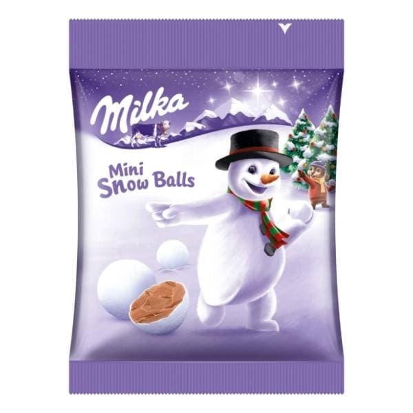 Čokoladne kuglice MILKA Snow ball 100g 0