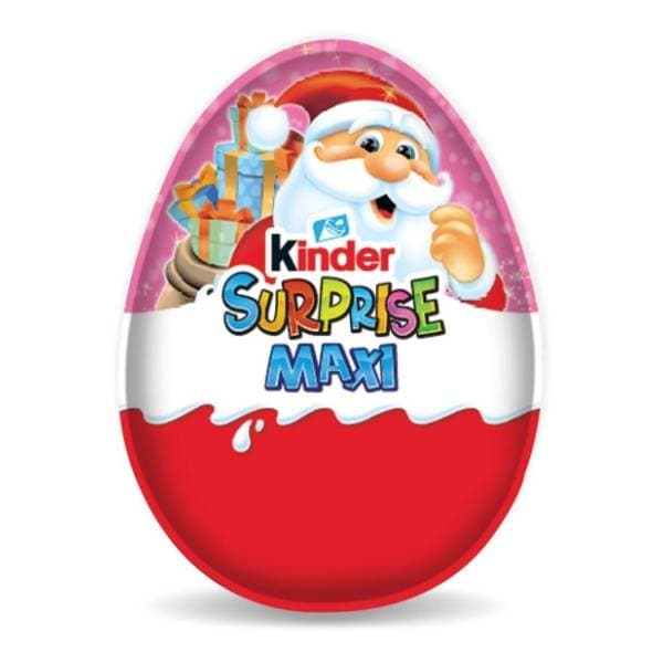 Novogodišnje čokoladno jaje KINDER Surprise maxi 100g 0