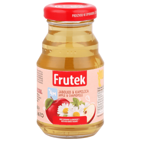 Dječji sok FRUTEK jabuka i kamilica 125ml 0
