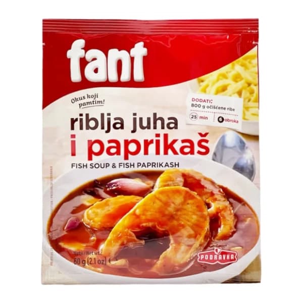 FANT za riblju juhu i paprikaš 60g 0