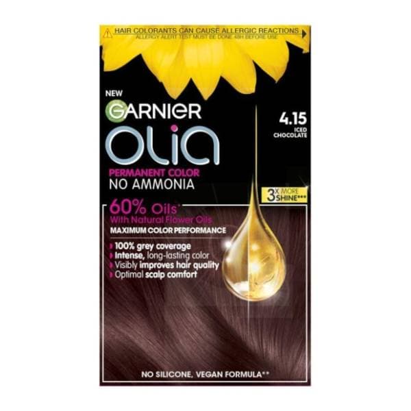 GARNIER Olia boja za kosu 4.15 iced chocolate 0