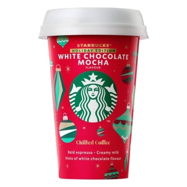 Gotova kava STARBUCKS chilled classics white chocolate mocha 220ml 0
