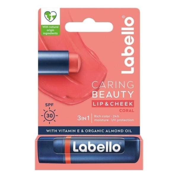 LABELLO Caring beauty coral 4,8g 0