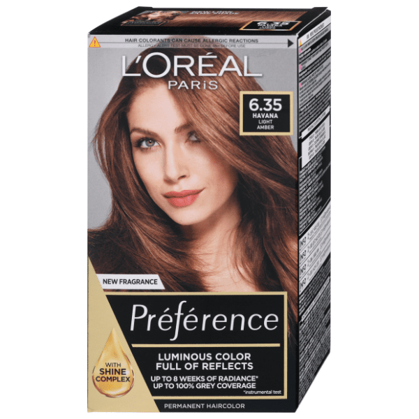 L'OREAL Preference boja za kosu 6.35 light amber 0