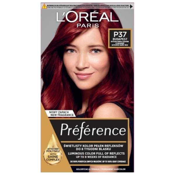 L'OREAL Preference boja za kosu P37 budapest 0