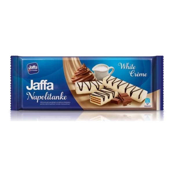 Napolitanka JAFFA white creme 168g 0