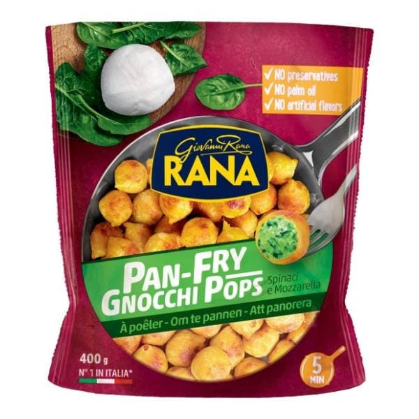 Njoki RANA špinat mozzarella 400g 0