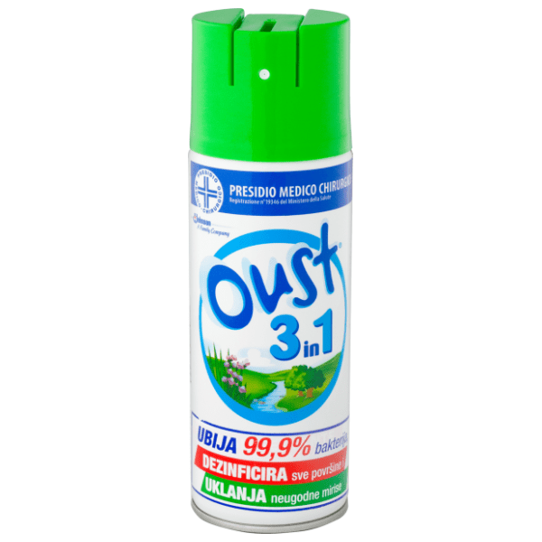 OUST osvježivač prostora 3u1 garden 400ml 0