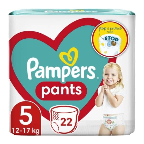 PAMPERS pelene Pants CP 5 22kom 0
