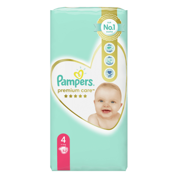 PAMPERS Premium care VP 4 52kom 0