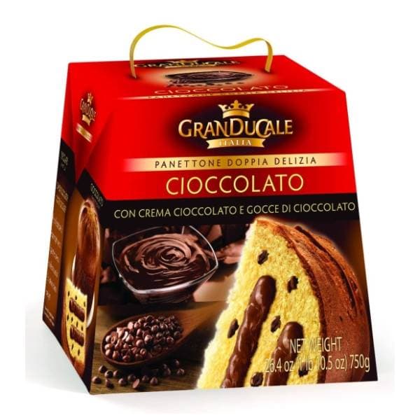 Panetone GRANDUCALE biskvit s čokoladom 750g 0