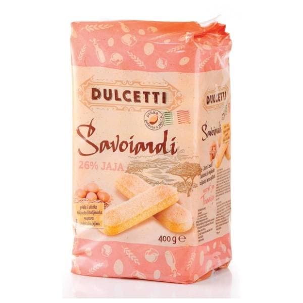 Keks DULCETTI Piškoti 400g 0