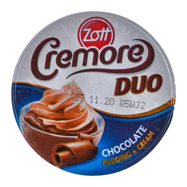 Puding ZOTT Cremore duo 190g 0