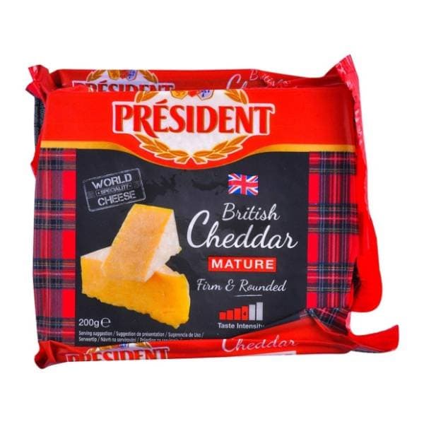 Sir PRESIDENT mature cheddar 200g 0
