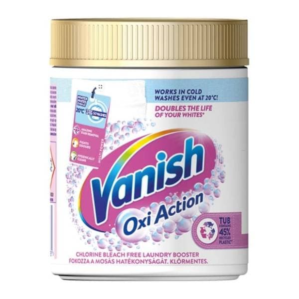 Sredstvo za mrlje VANISH White oxi action 470g 0