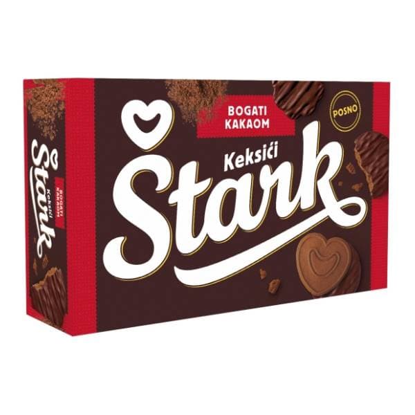 ŠTARK Keksići kakao preljev 200g 0